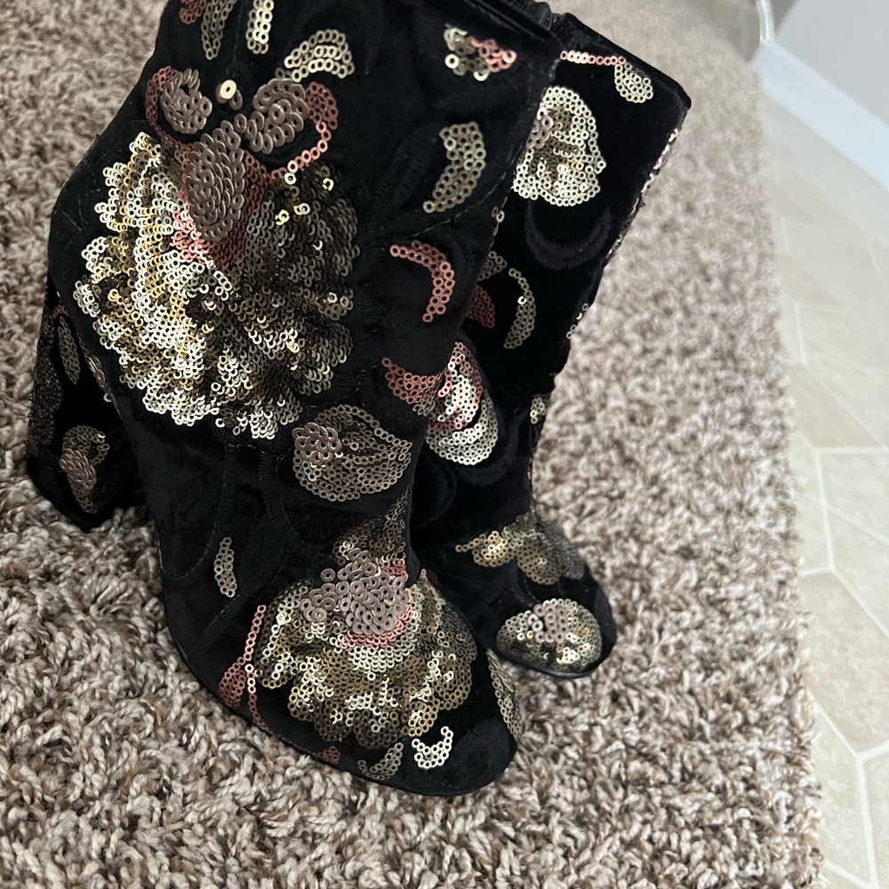 Aldo Sequin Booties - image 4